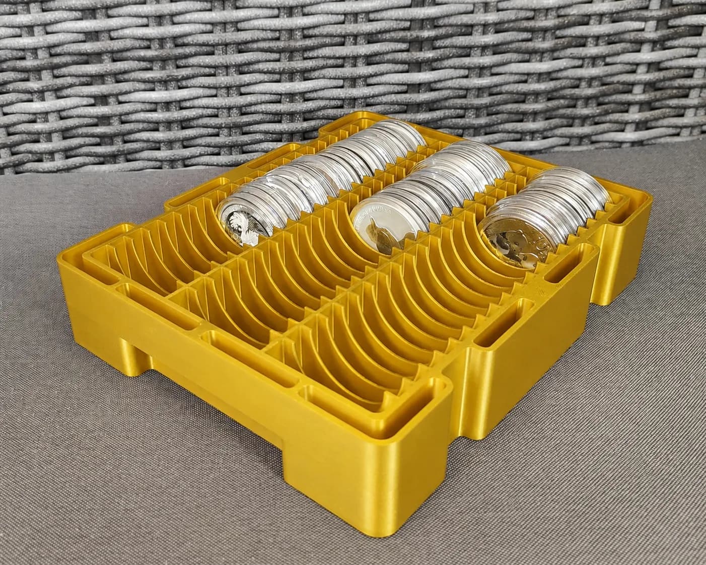 Münzbox für 60x 1 Oz Silbermünzen Bild 7