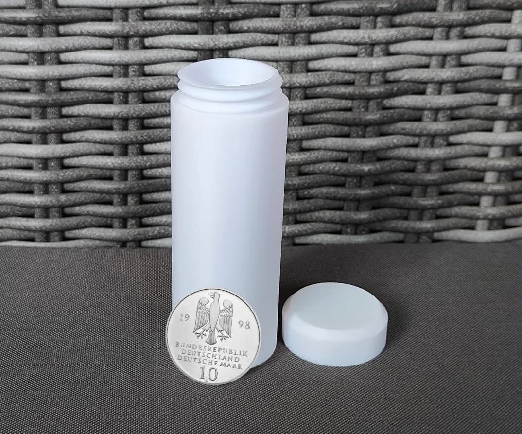 Münztube für 50x 10 DM Silber Gedenkmünzen Bild 6