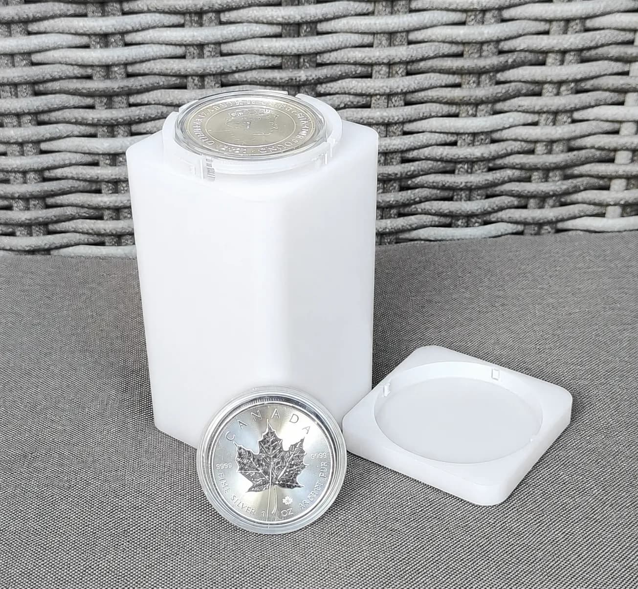Münztube für 15x 1 Oz Silbermünzen Bild 4