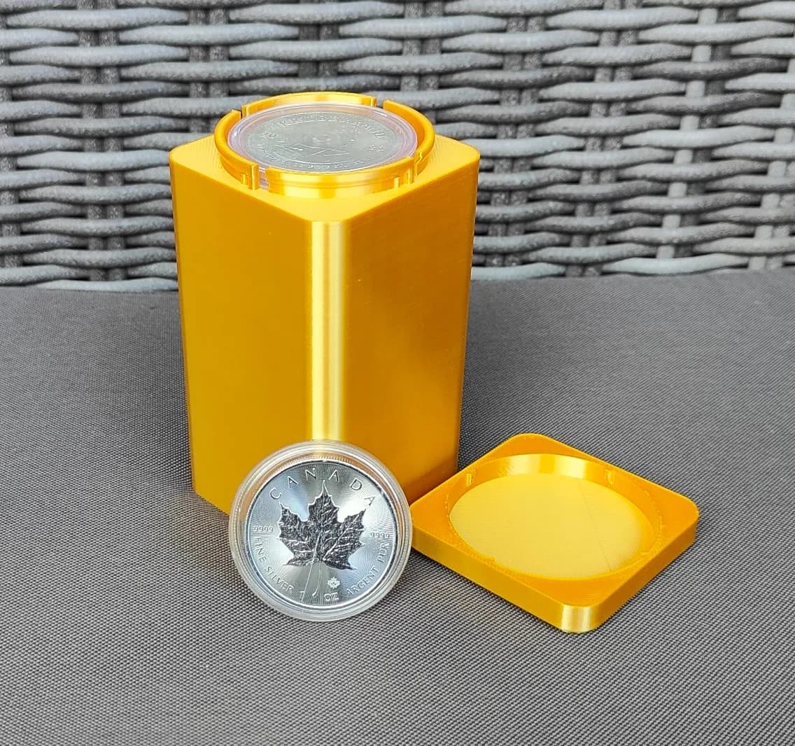 Münztube für 15x 1 Oz Silbermünzen Bild 5