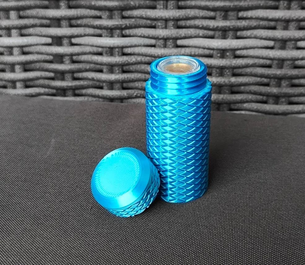 Münztube mit Diamantmuster für 1 Oz Silbermünzen Bild 9