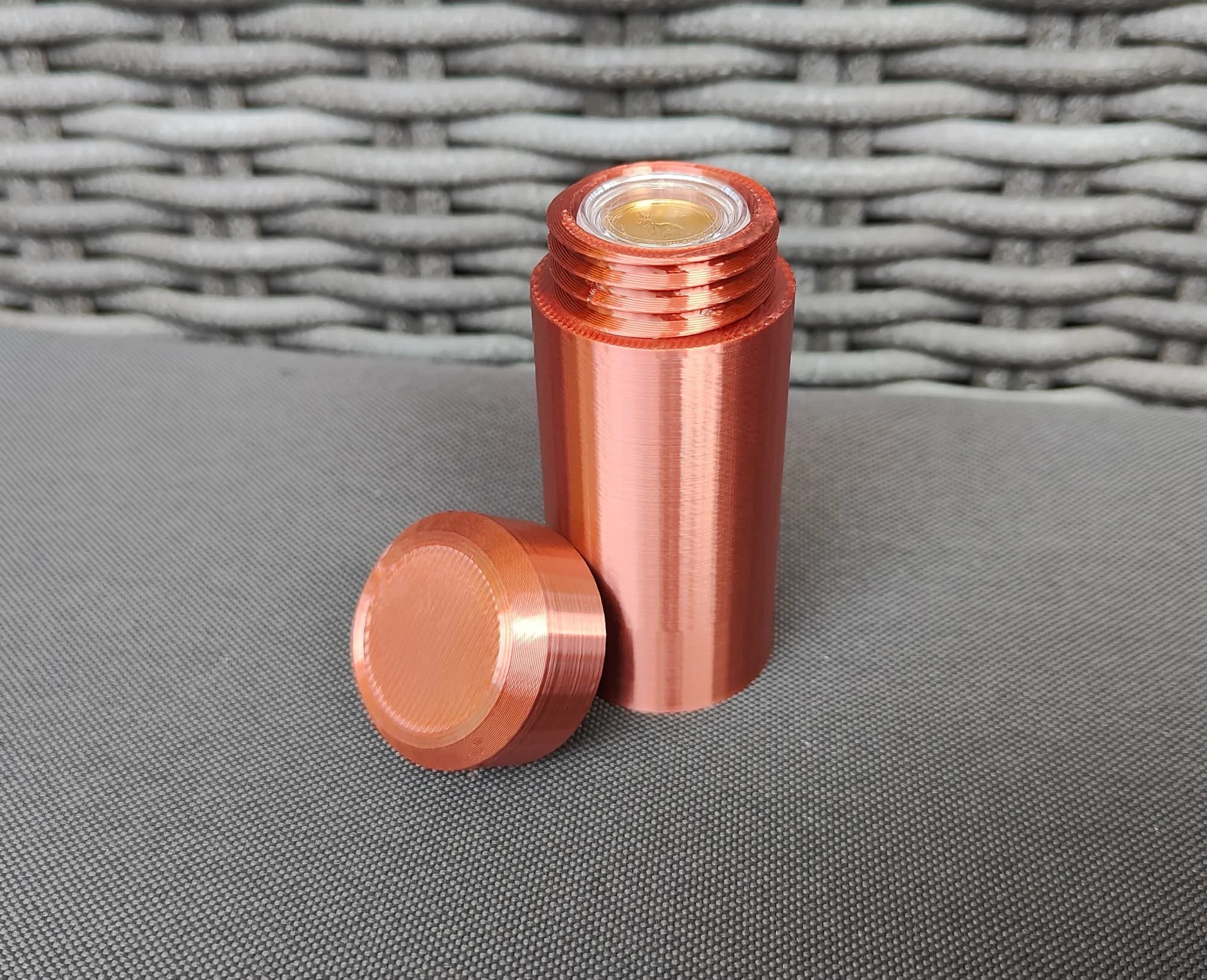 Münztube für 1/10 Oz Goldmünzen Bild 7