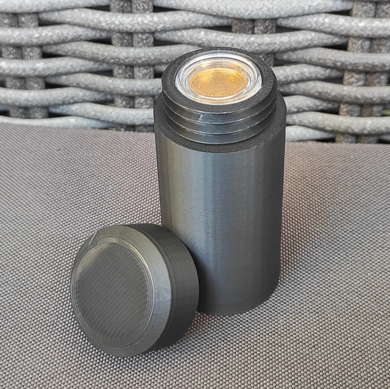 Münztube für 1/10 Oz Goldmünzen Bild 2