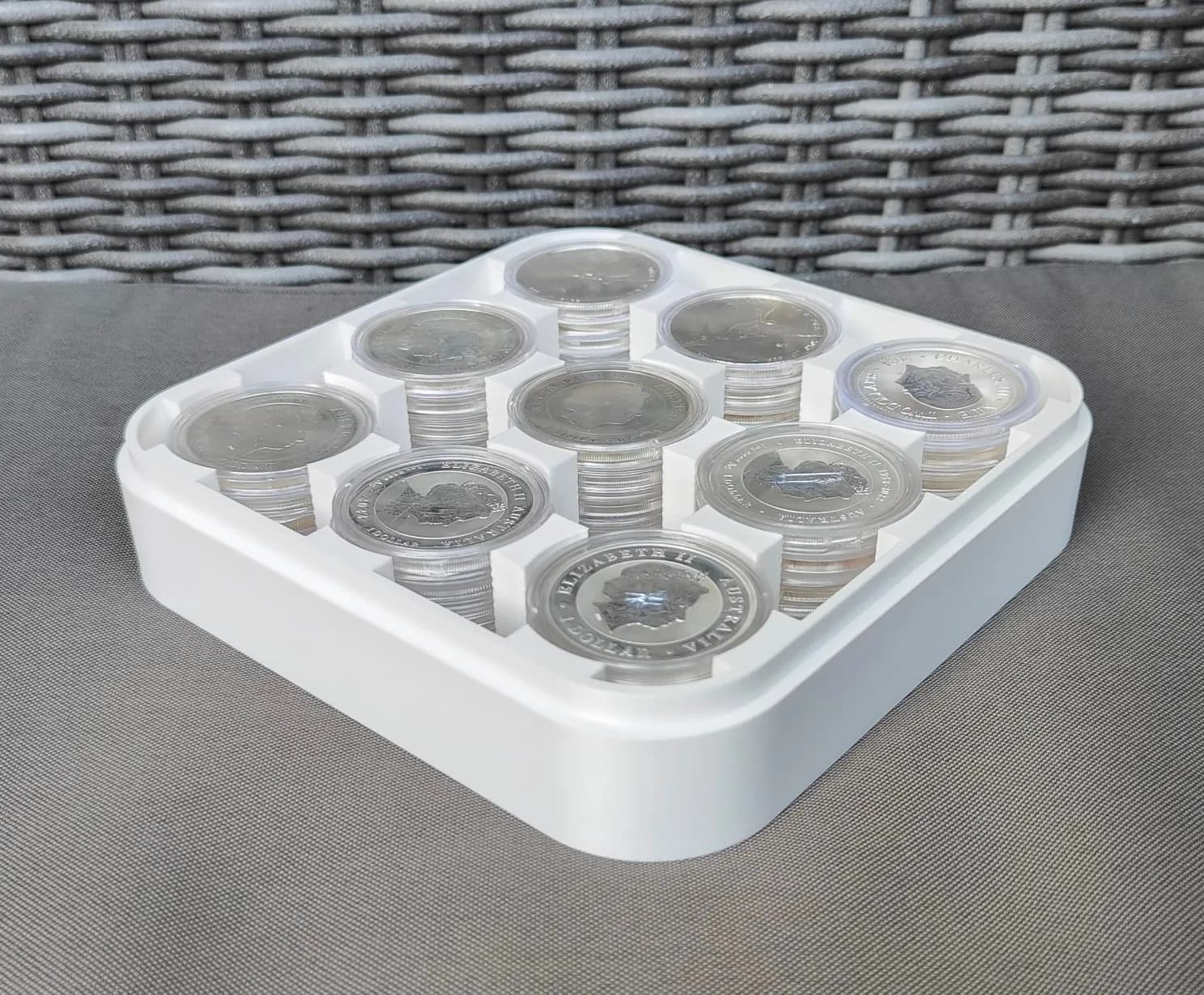 Münzbox für 45x 1 Oz Silbermünzen Bild 9