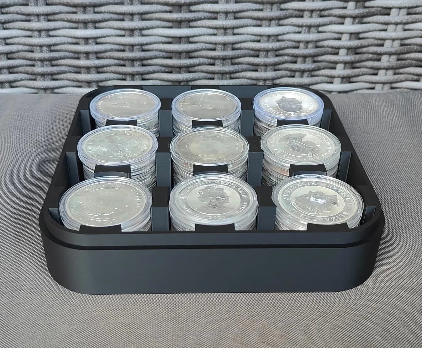 Münzbox für 45x 1 Oz Silbermünzen Bild 2