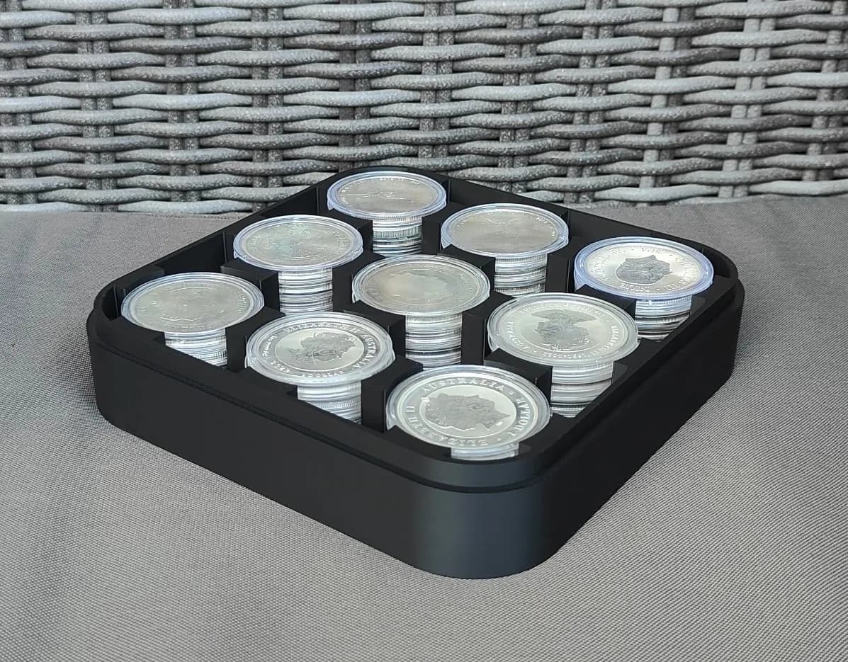 Münzbox für 45x 1 Oz Silbermünzen Bild 5