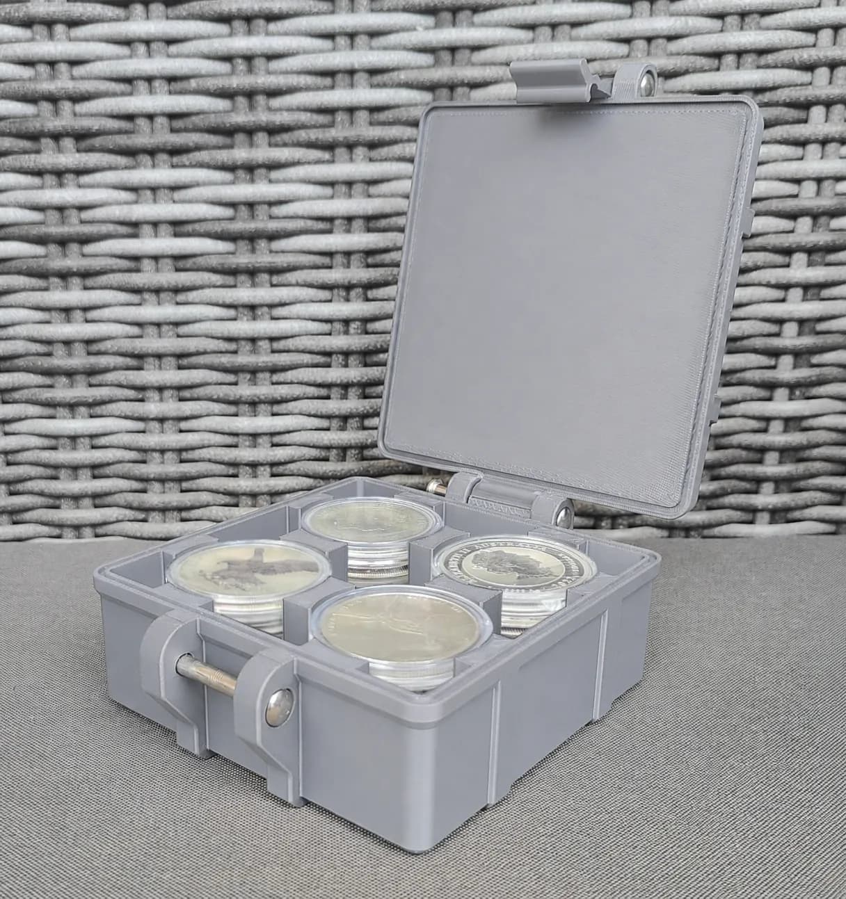 Münzkiste für 32x 1 Oz Silbermünzen Bild 4