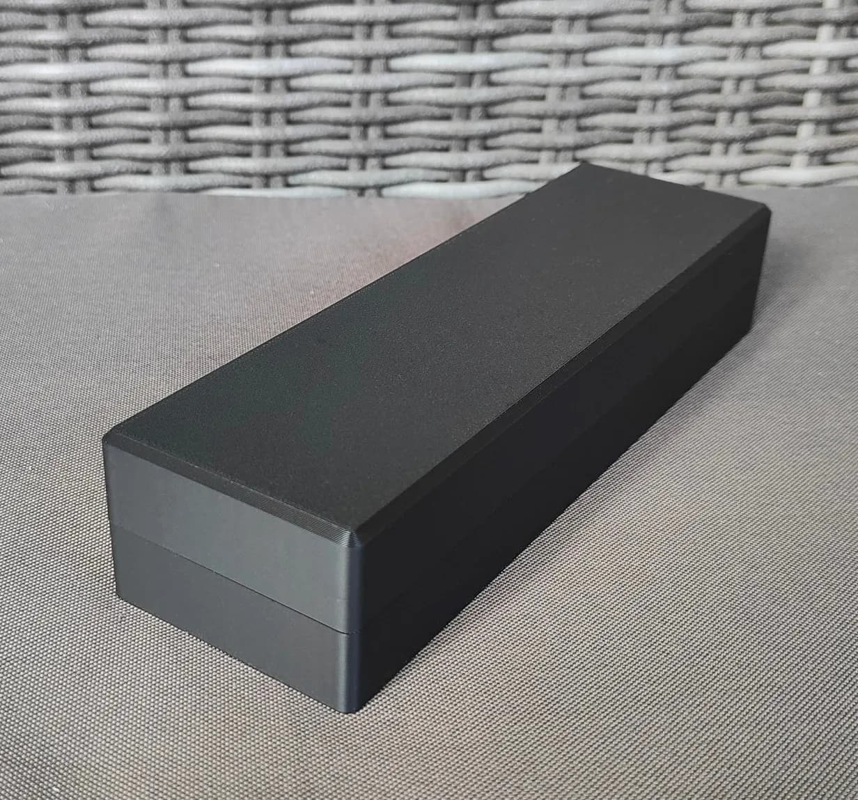 Münzbox für 25x Silbermünzen in Rectangle Kapseln, Querformat Bild 2